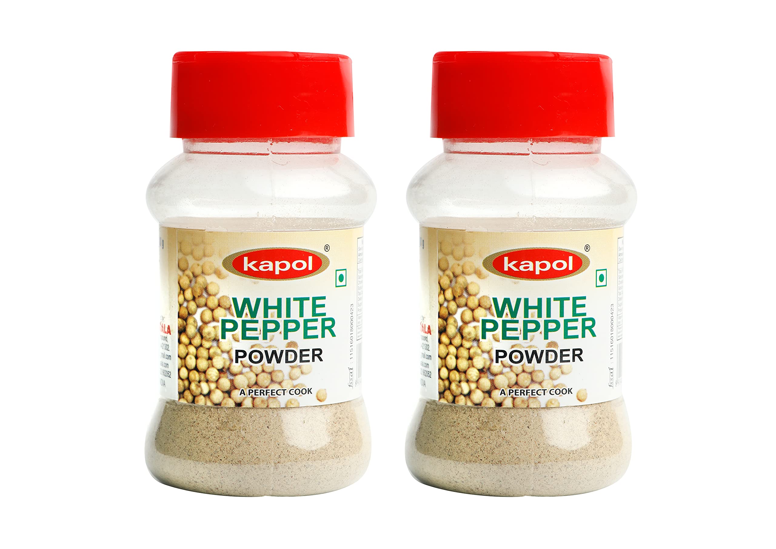 Kapol White Pepper Powder 30 (gms) - Pack of 2 (B098LG12J2) Amazon Price History, Amazon Price Tracker
