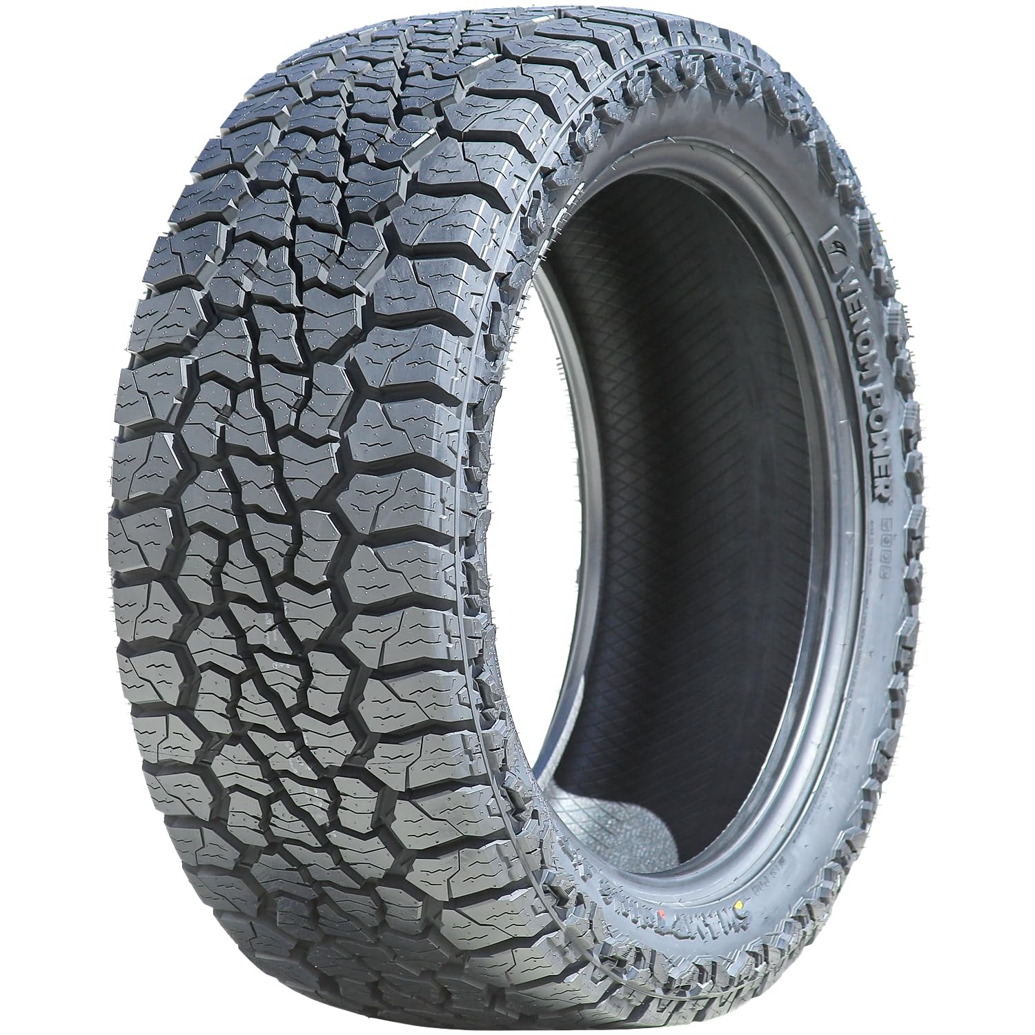 Swampthing A/T Xtreme Dirt All-Terrain Off-Road Light Truck Radial Tire-35X12.50R20LT 35X12.50X20 35X12.50-20 121Q Load Range E LRE 10-Ply BSW Black Side Wall