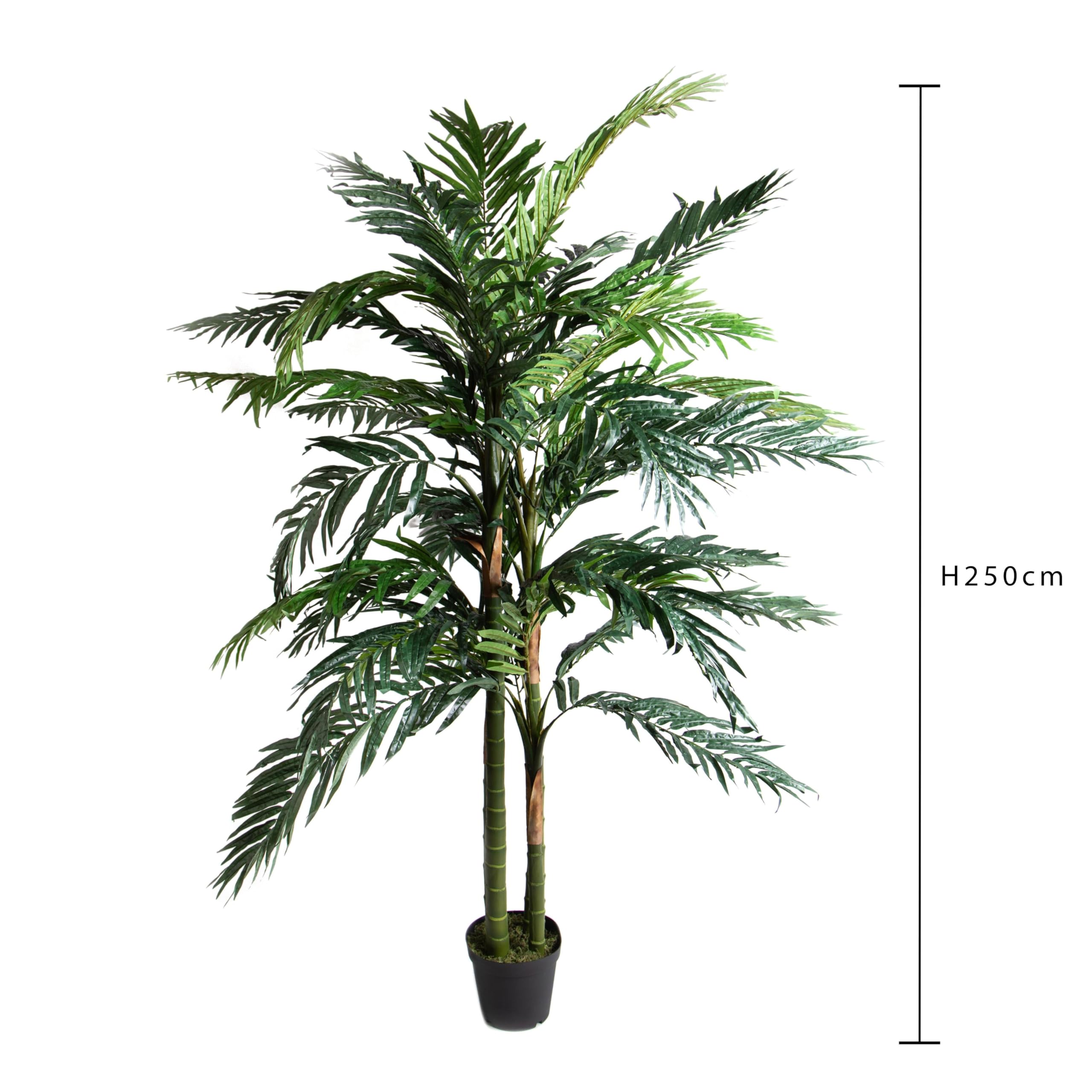 Giordanoshop Palma Artificiale con 3 Rami H 250 cm