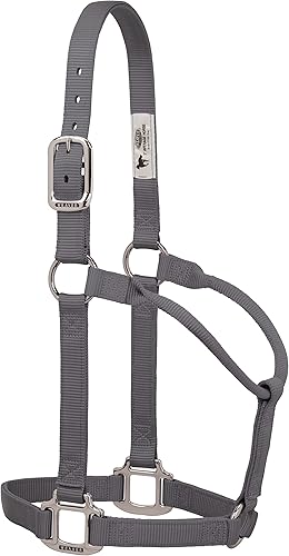 Weaver Leather Cabestro original de nailon no ajustable con herrajes cromados disponible en Yaxa Peru