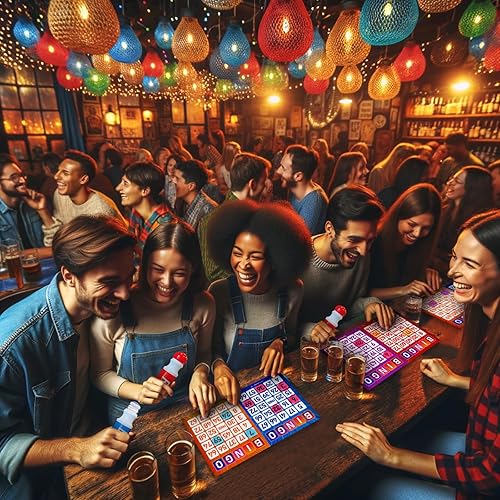 Miniatura 3 de EXTRIC Juego de bingo, juego de bingo para adultos y niños, el juego de bingo incluye daubers, tarjetas de bingo y números de llamada, juegos de