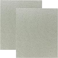 Vista 10 de 2 piezas de cubierta de guía de ondas, placa de mica universal para horno microondas, 117 mm x 64 mm, accesorio de repuesto para cocina doméstica
