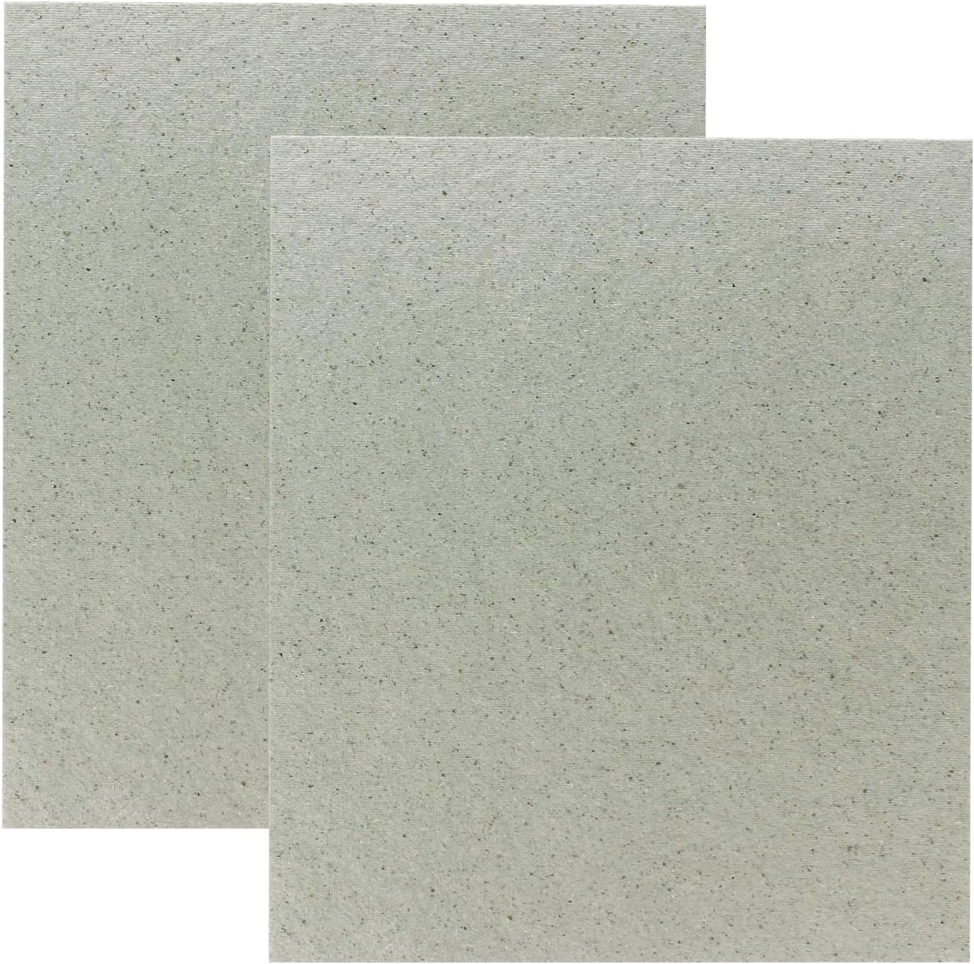 2 PCS Waveguide Cover, Universal Mica Sheet for All Microwave Oven, Cut to Size, 150X120mm