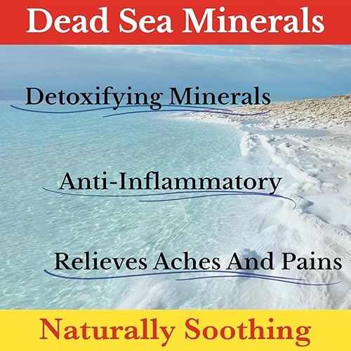 Miniatura 5 de Dead Sea Warehouse - Amazing Minerals - Barra limpiadora original para la cara y el cuerpo barra limpiadora de sal del mar muerto hecha a mano en