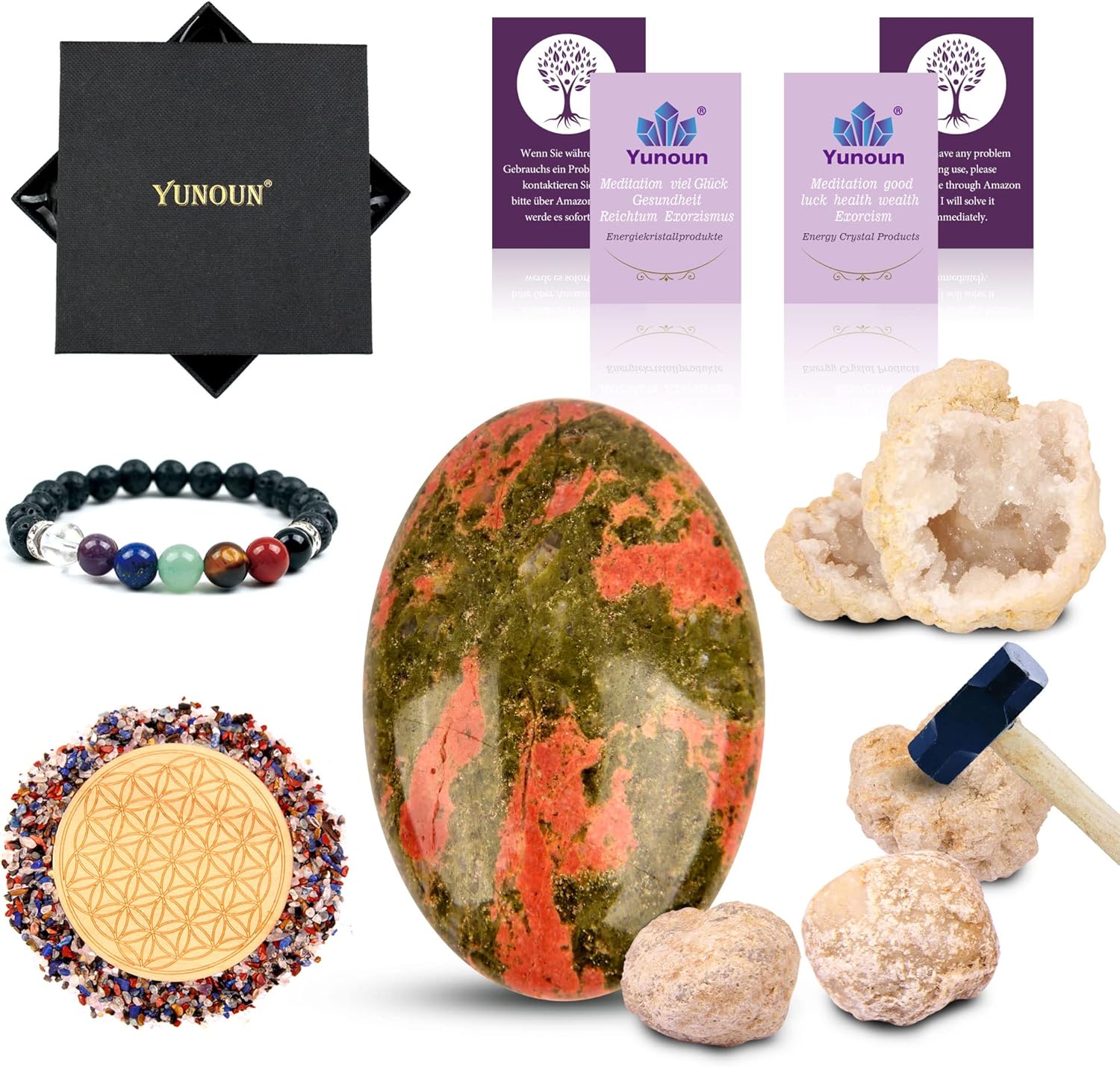 Yunoun Discover Pure Serenity with our Fancy Greenstone