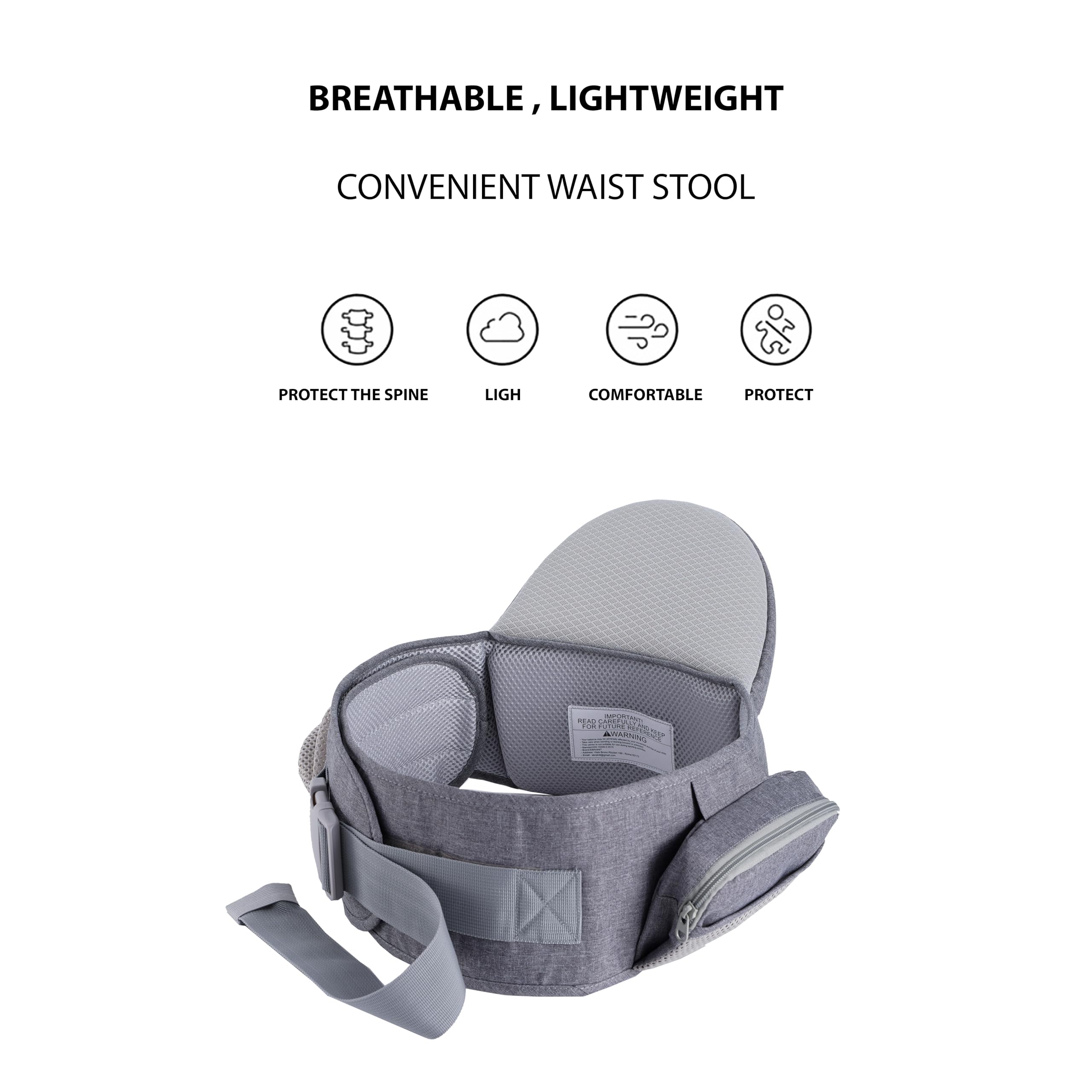 Marsupio Laterale Per Bambini Marsupio Neonato Marsupio Ergonomico