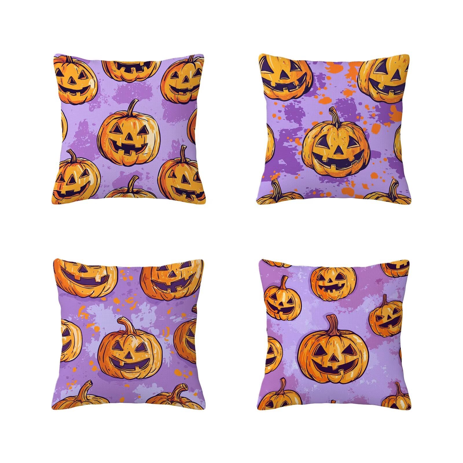 Housse coussin 40x40 cm violet pour décorer votre canapé de salon et vos fauteuils de terrasse
