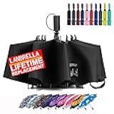 Compact Reverse Folding Umbrella Auto Windproof Travel Umbrella