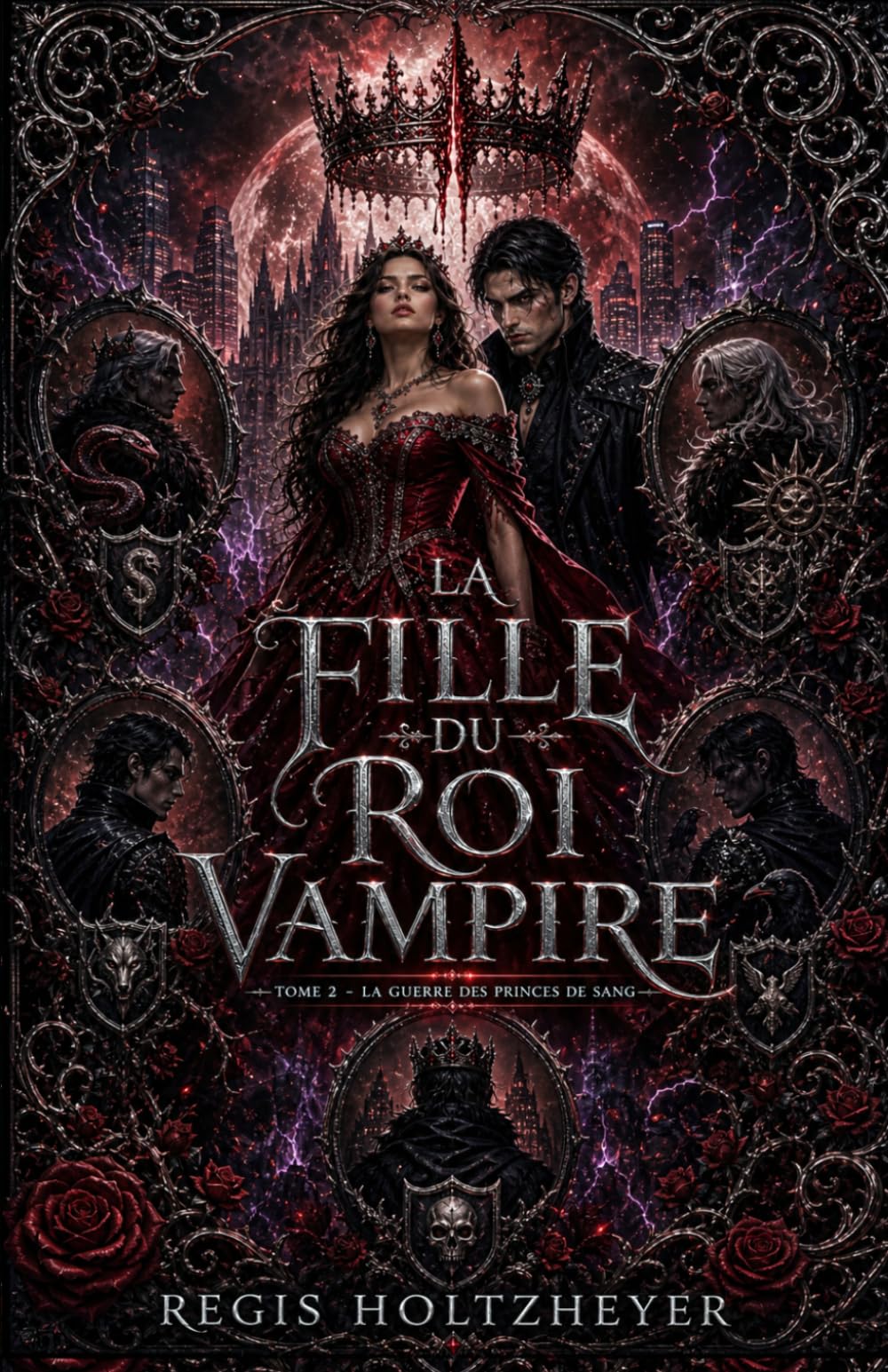 La Fille du Roi Vampire: Tome 2 — La Guerre des Princes de Sang