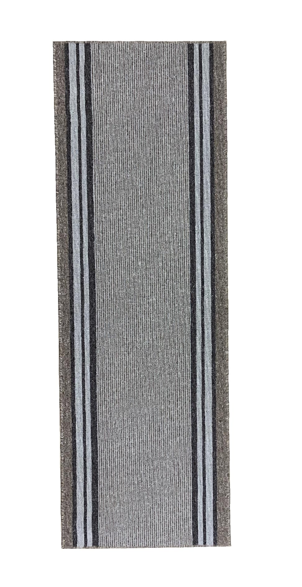 Tadi & Imperio1979 Alfombra Larga para Pasillo, Cocina, entradas Antideslizante de Color marrón Taupe, Lavable en Lavadora y a Mano.