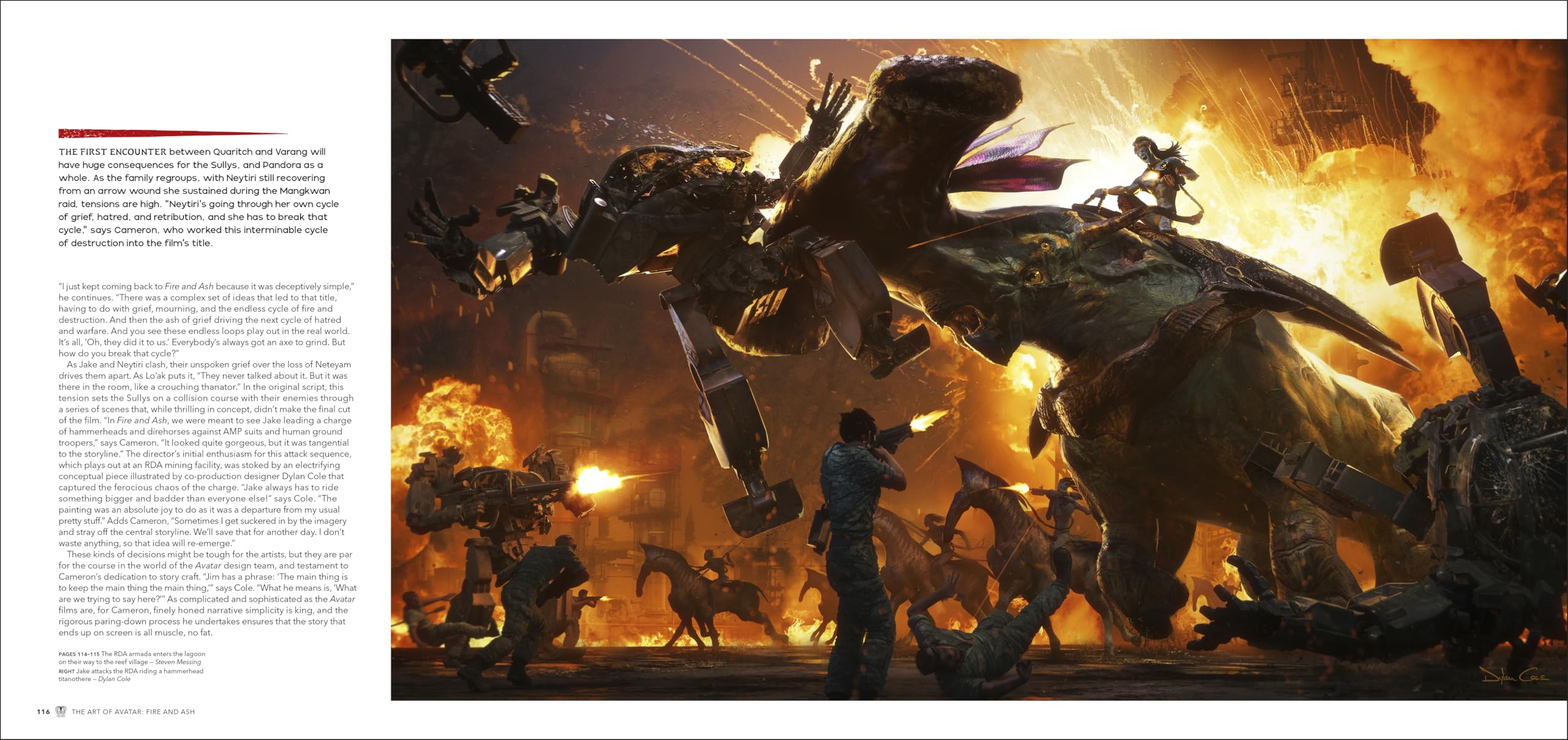 The Art of Avatar Fire and Ash