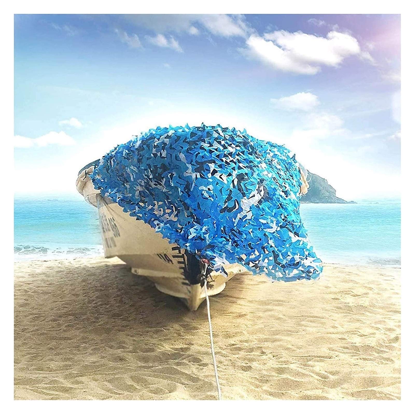 Oudini 9*9M(29.5*29.5Ft) Camouflage Net Woodland Netting For Beach, Swimming Pool, Aquarium, Sun Protection Oxfabric Military Hunting Camo Net/9 * 9M(29.5 * 29.5Ft)