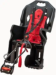 CADEIRINHA INFANTIL TRASEIRA FIXAÇÃO NO QUADRO POLISPORT DUSKY FF V29 PTO/VM UN