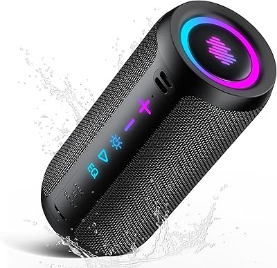 💎 70% MEGA DEAL! TIMU Bluetooth Speaker Portable Wireless Bluetooth Speakers with HD Stereo Sound, Bluetooth 5.4 TWS Pairing 30H Battery Life with Led Light for Outdoor/Party/Sport/Travel/Gifts.