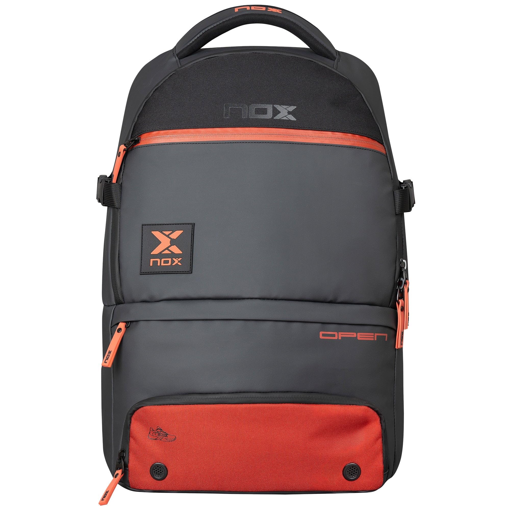 NOXLuxury Open Series Backpack Black/Red