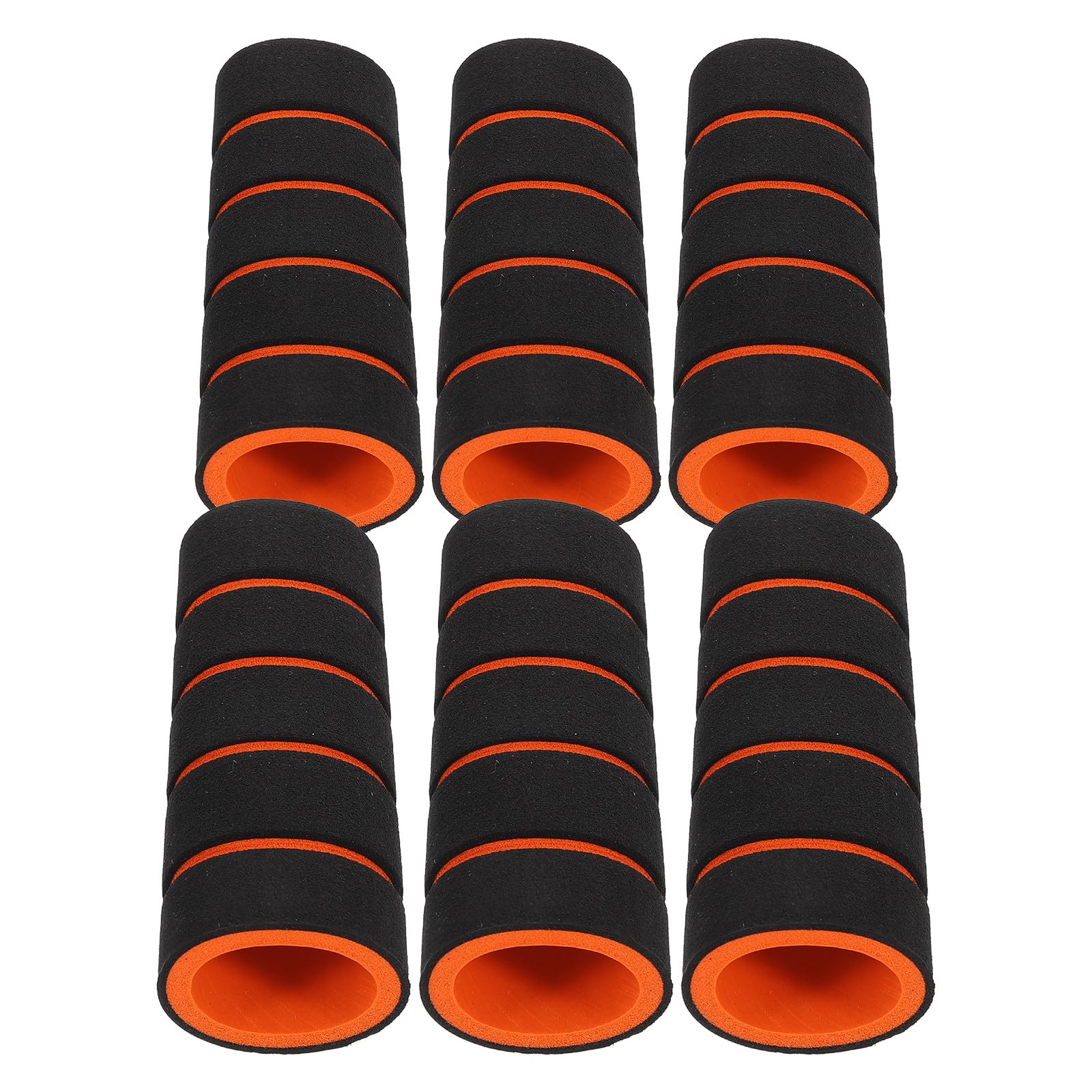 MERRYHAPY Protección para Entrenamiento en Gimnasio Kit de 6 Empuñaduras de Esponja Antideslizantes de 28-32mm Fácil Instalación para Barras de Dominadas