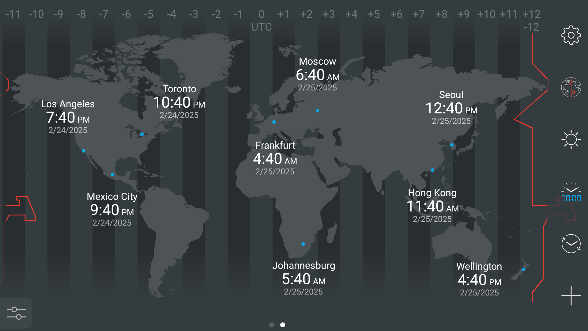 map:clock - World Map & Clock - App on Amazon Appstore
