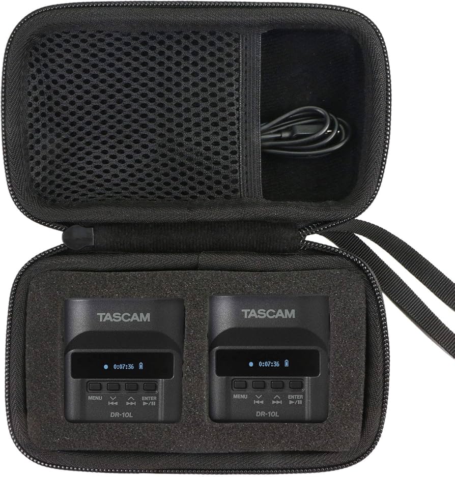 Amazon.com: co2CREA Hard Case Compatible with Tascam DR-10L / DR