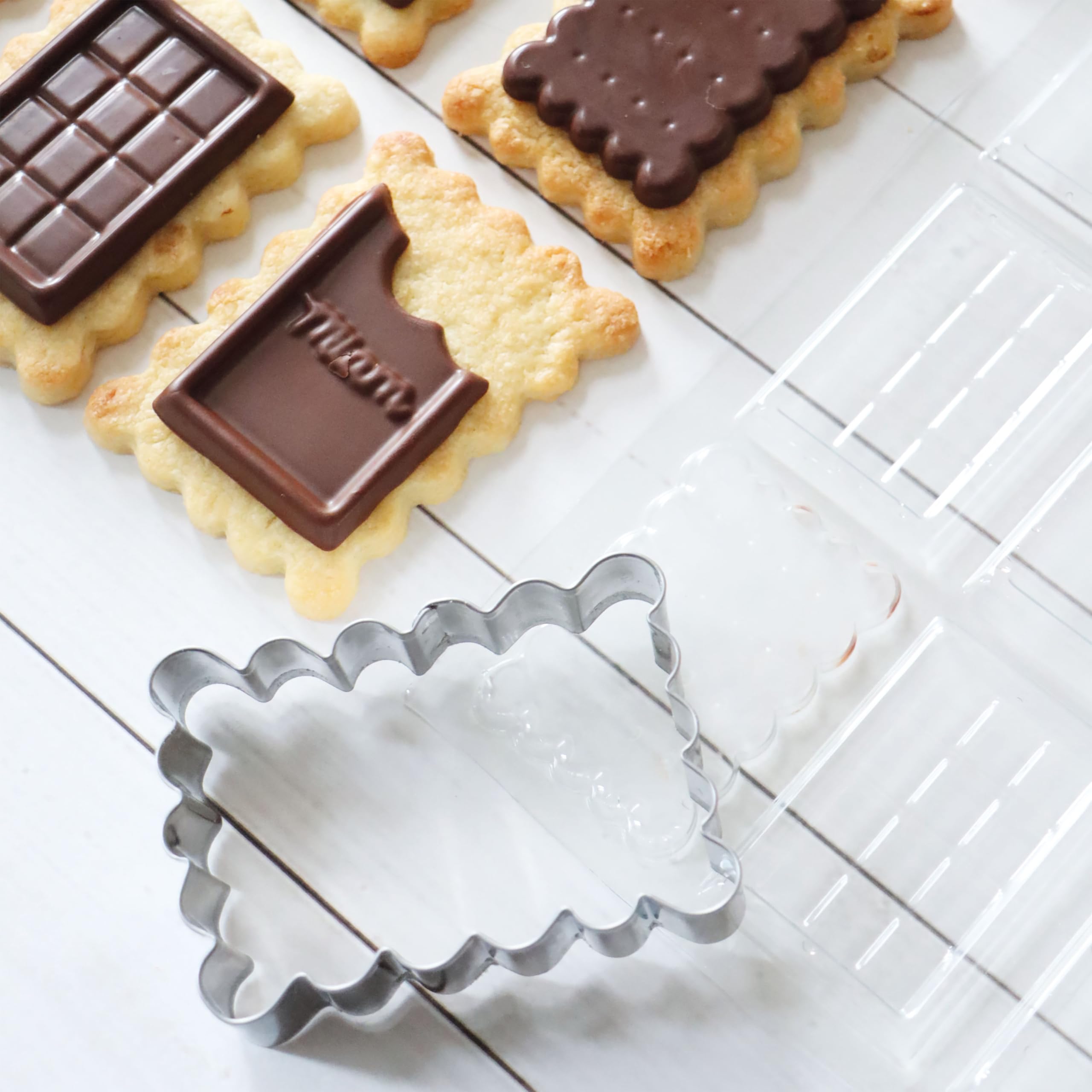 Ookies - Box Pâtisserie Biscuits L’Ecole Buissonnière - Kit Pâtisserie Enfant pour Créer ses Goûters Maison Écolier - Gâteaux, Pâtisseries - Préparation Bio - Fabriqué en France - OO82102