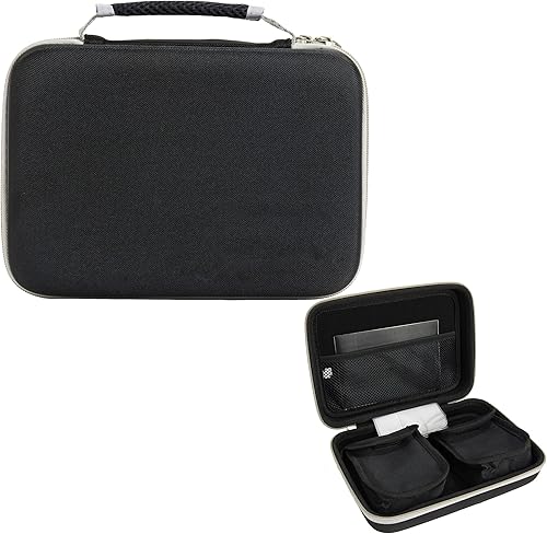 Organizador de viaje espacioso kit de transporte de suministros médicos, medidor de glucosa, kit de diabetes, tabletas, bolsa de almacenamiento de