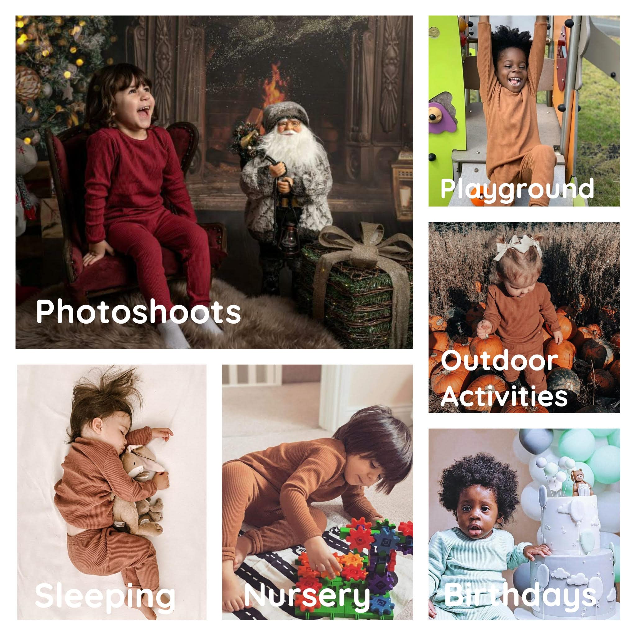 DreamBuy À Enfiler Ensemble de Pijama Mixte bébé