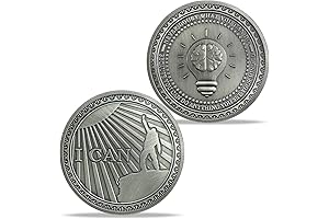 Building Self-Belief Morse Code Motivational Keychain - Featuring 6 Encouraging Reminders in Morse Code