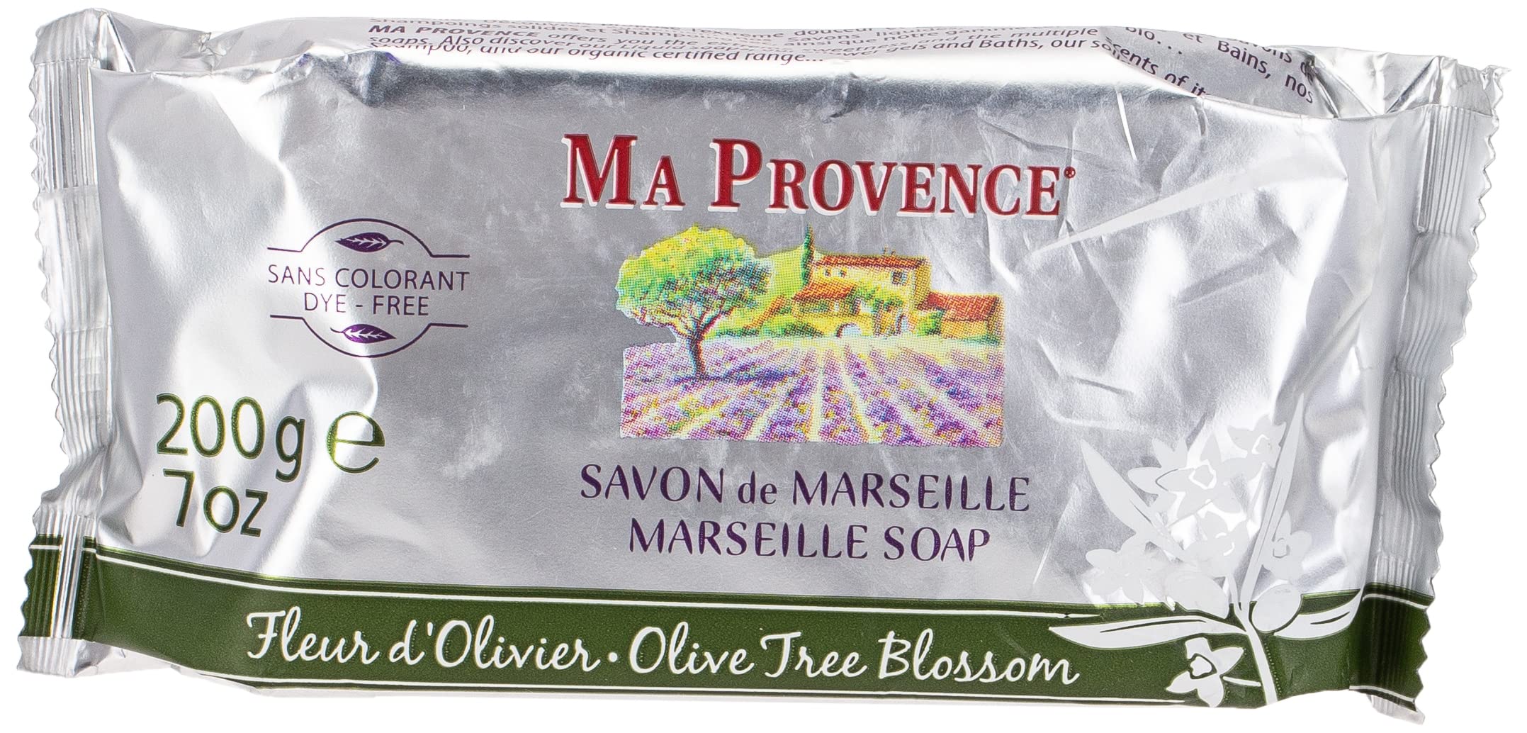 MA PROVENCEBar Soap, Olive Tree Blossom, 200 Gm
