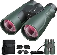 Aurosports 15x56 Profi Ferngläser, BAK4 FMC Optik für Erwachsene Grün | 22mm großes Okular, weites Sichtfeld, augenschonend, grün, für Vogelbeobachtung Sternbeobachtung Jagd Reisen Kreuzfahrt