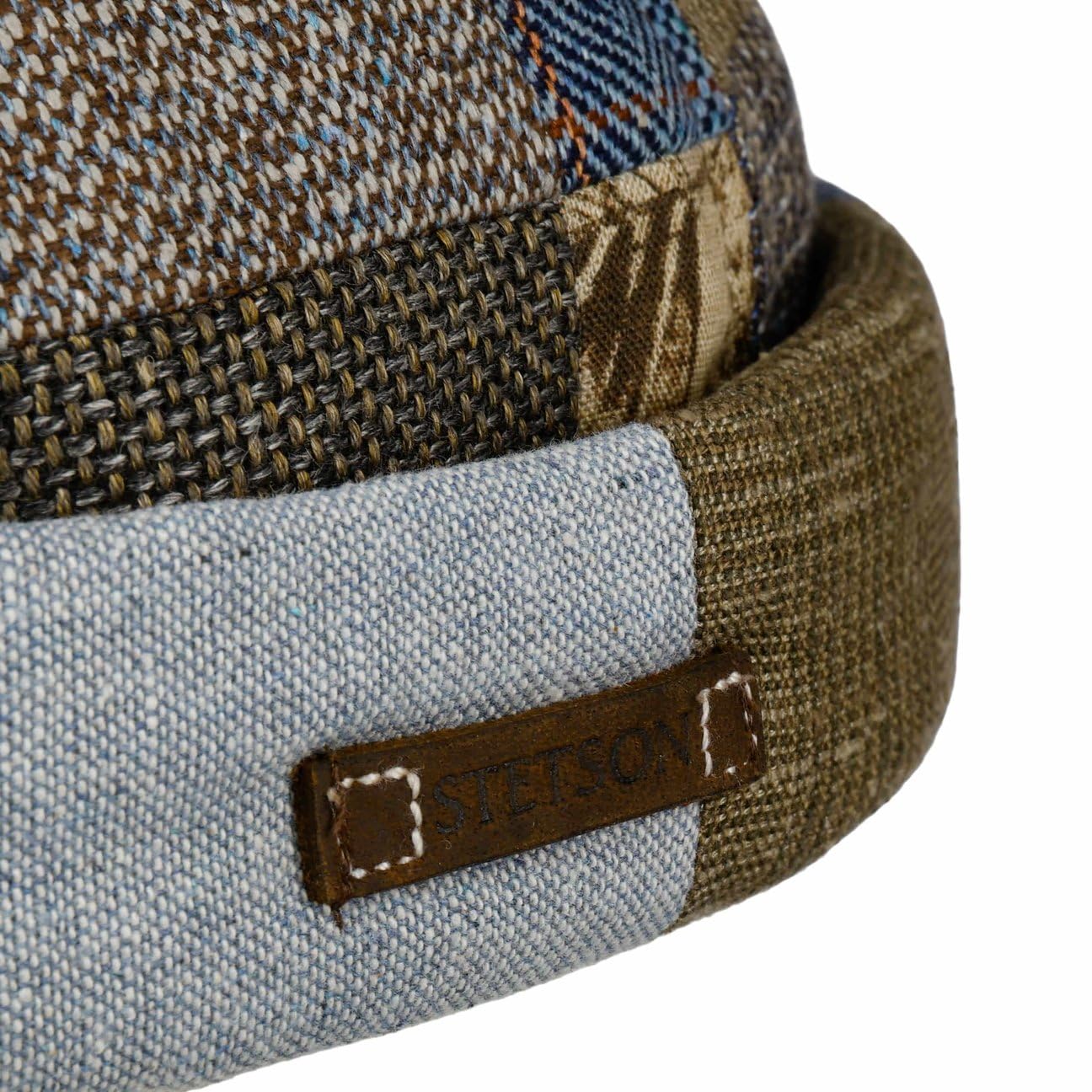 STETSON Docker czapka dokerka patchwork Meski Wiosna Lato