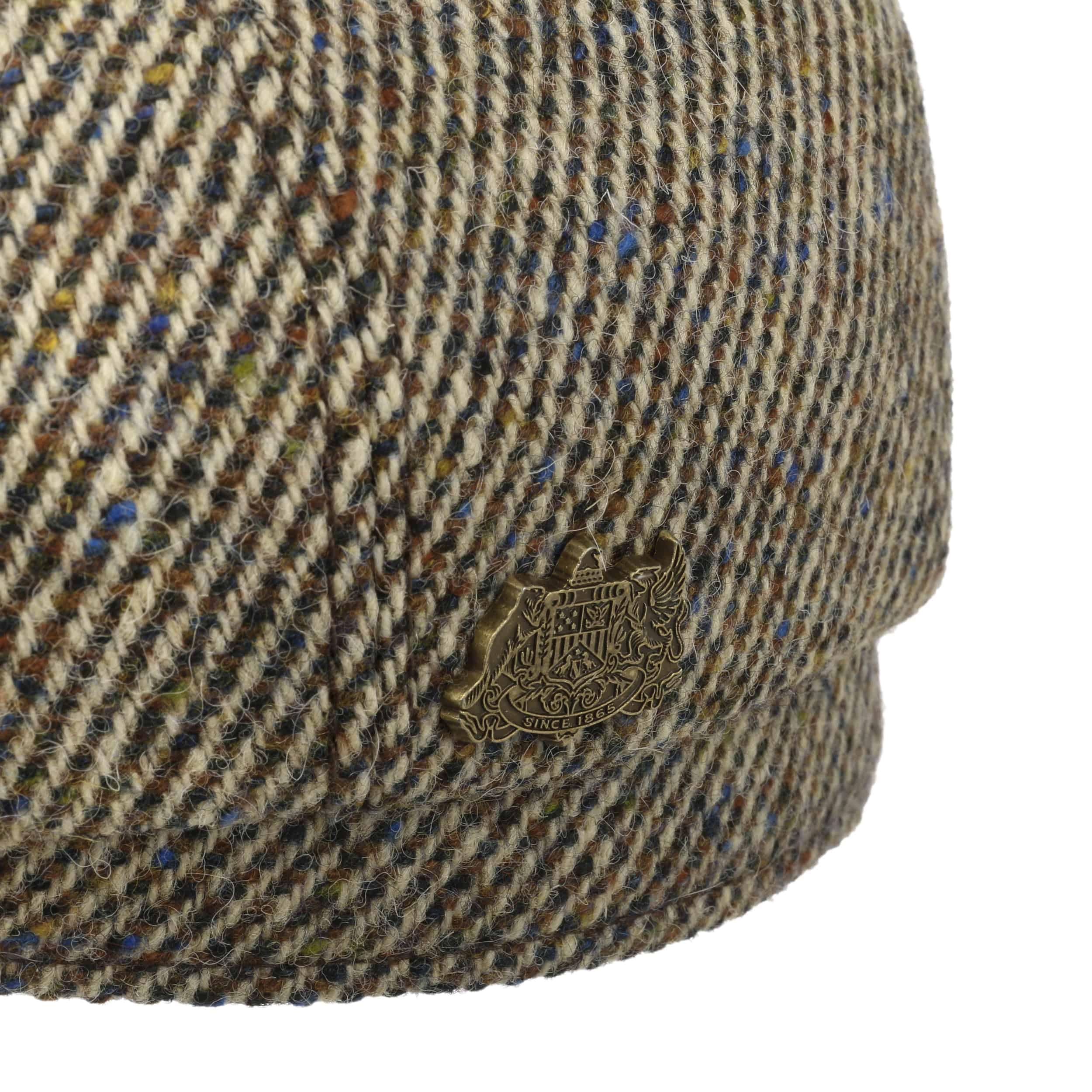 Stetson Kaszkiet Hatteras LiftonMężczyźni - Made in Germany czapka gawroszka z daszkiem wełniana daszkiem, podszewką jesień-zima Zima