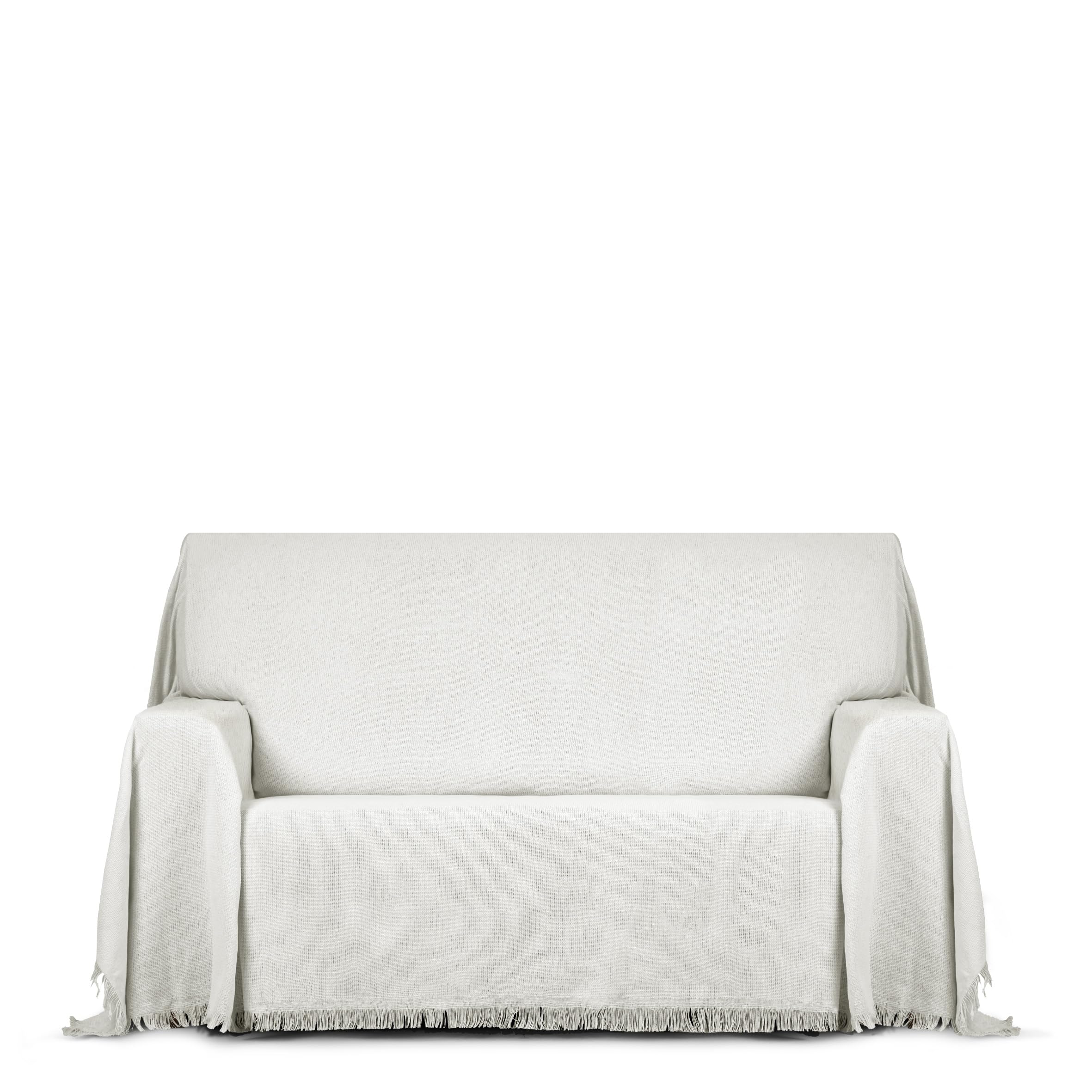 ECOMMERC3 | Alessia Multi-purpose Plaid Size 300 x 260 cm - Multipurpose Bedspread Ecru Decorative Bedspread for Sofa and Bed