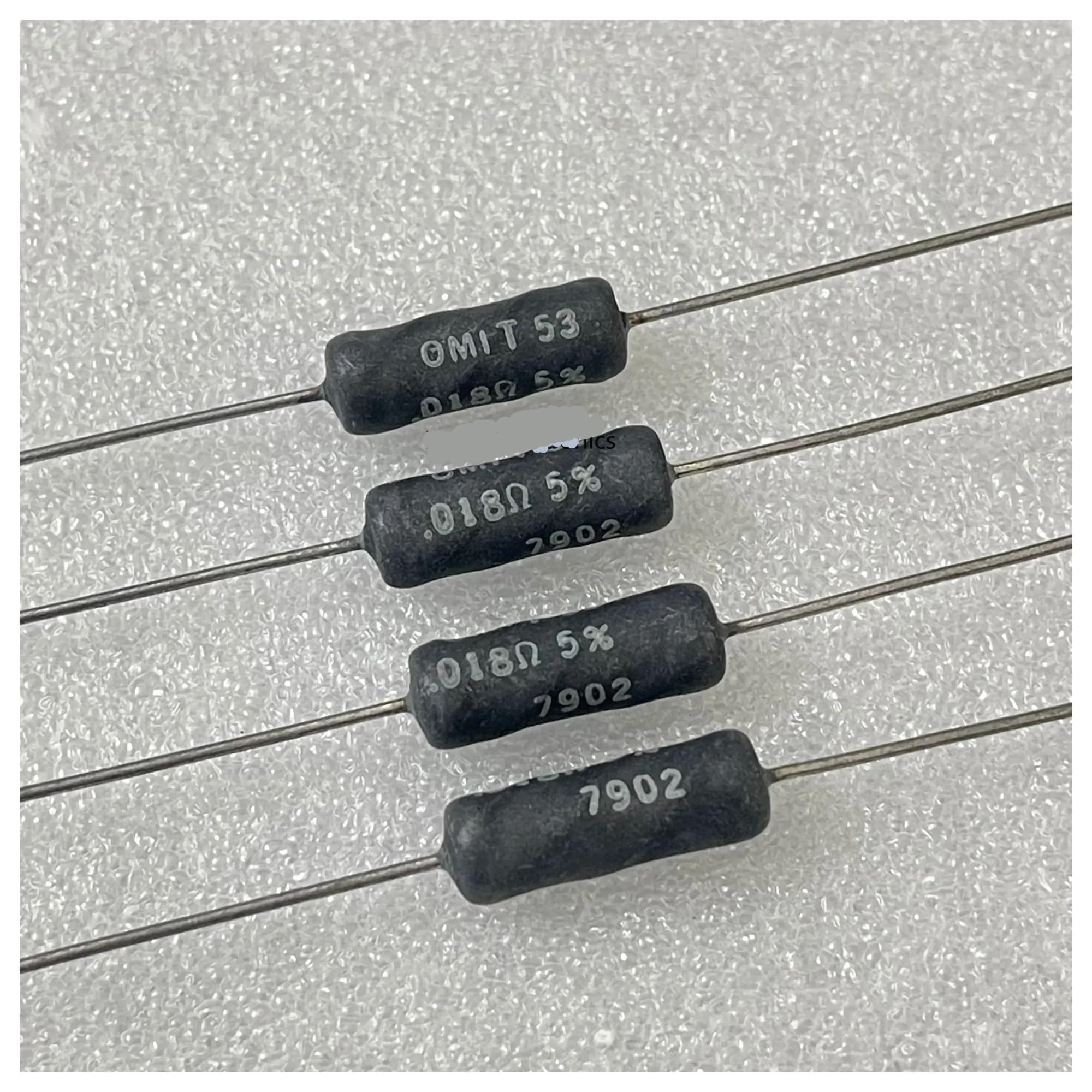 LEOTNNDQ 1pcs 0.018R 5W 0.018Oh 0.018Ω 5% resistor
