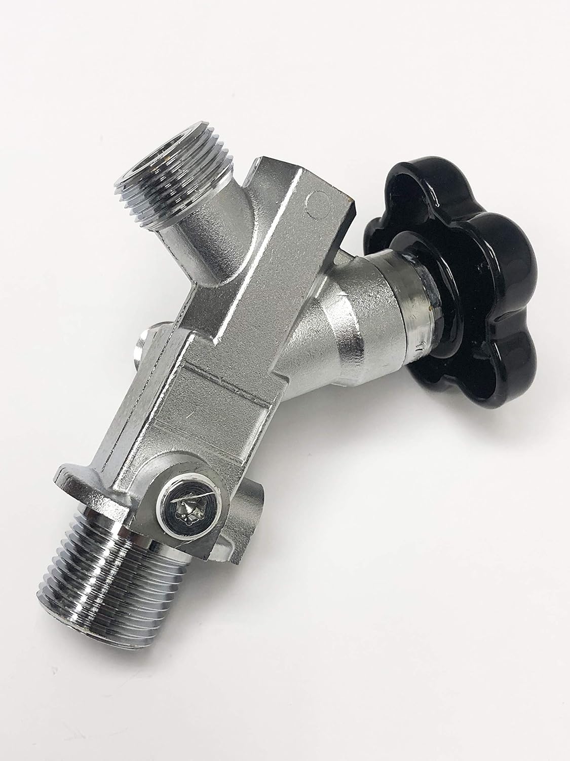 Buy High Flow Nitrous Oxide Bottle Valve For 10 Lb 15 Lb 20 Lb Nitrous Racing Cylinders With Cga 660 Large Orifice Angled Outlet And Pressure Ports And Nhra Racer Safety Device