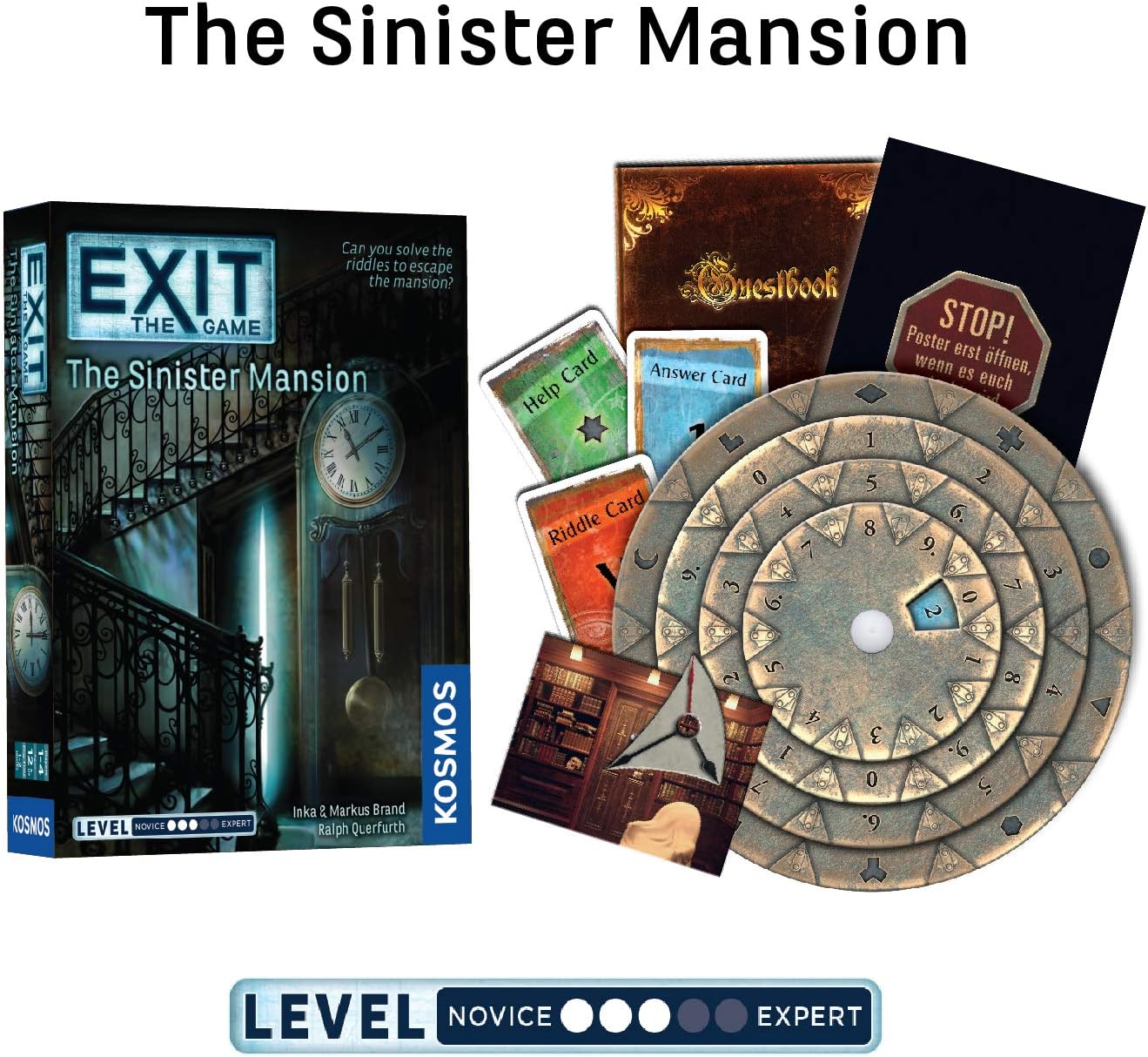 EXIT: The Game 4-Pack Escape Room Bundle | Season 3 | Dead Man on the Orient Express | Sinister Mansion | Sunken Treasure | Mysterious Museum | Family-Friendly, Cooperative Game | 1 to 4 Players