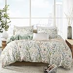 Boho Duvet Cover Queen, Microfiber Boho Chic Bedding Set, 3-Piece Colorful Boho Duvet Cover for All Seasons, 1 Duvet Cover and 2 Pillowcases with Zipper Closure, Breathable, Easy Care