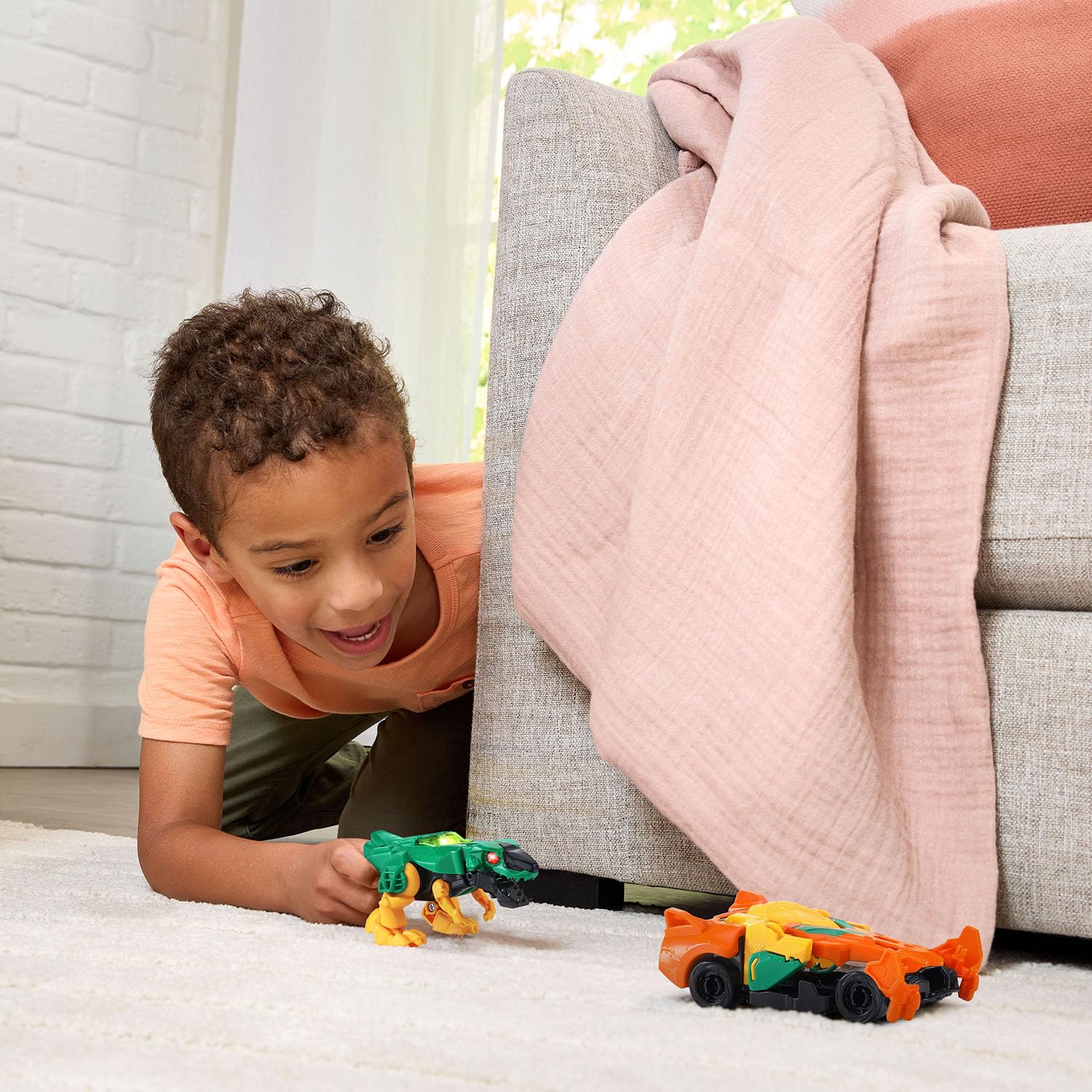 VTech Switch and Go Boost Turbo El Dinosaurio Transformador T-Rex