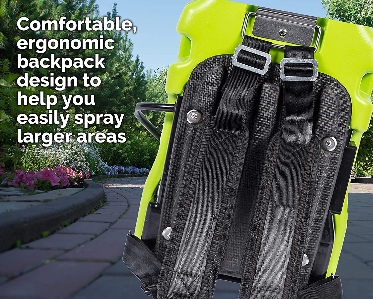 ProKleen Garden Pressure Sprayer Liion Battery Powered Backpack