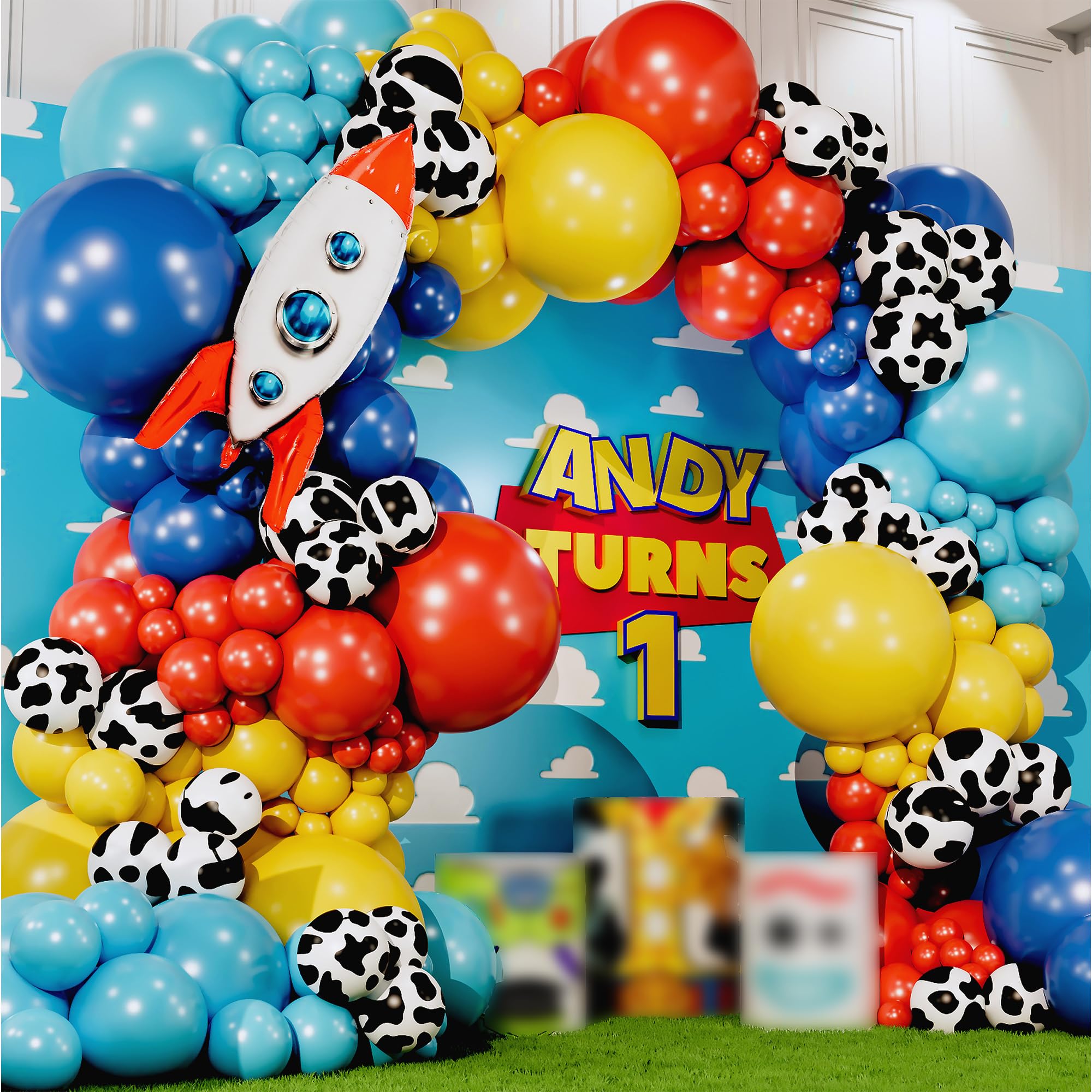 Amazon | オールインワントイストーリーバルーンガーランドキット
