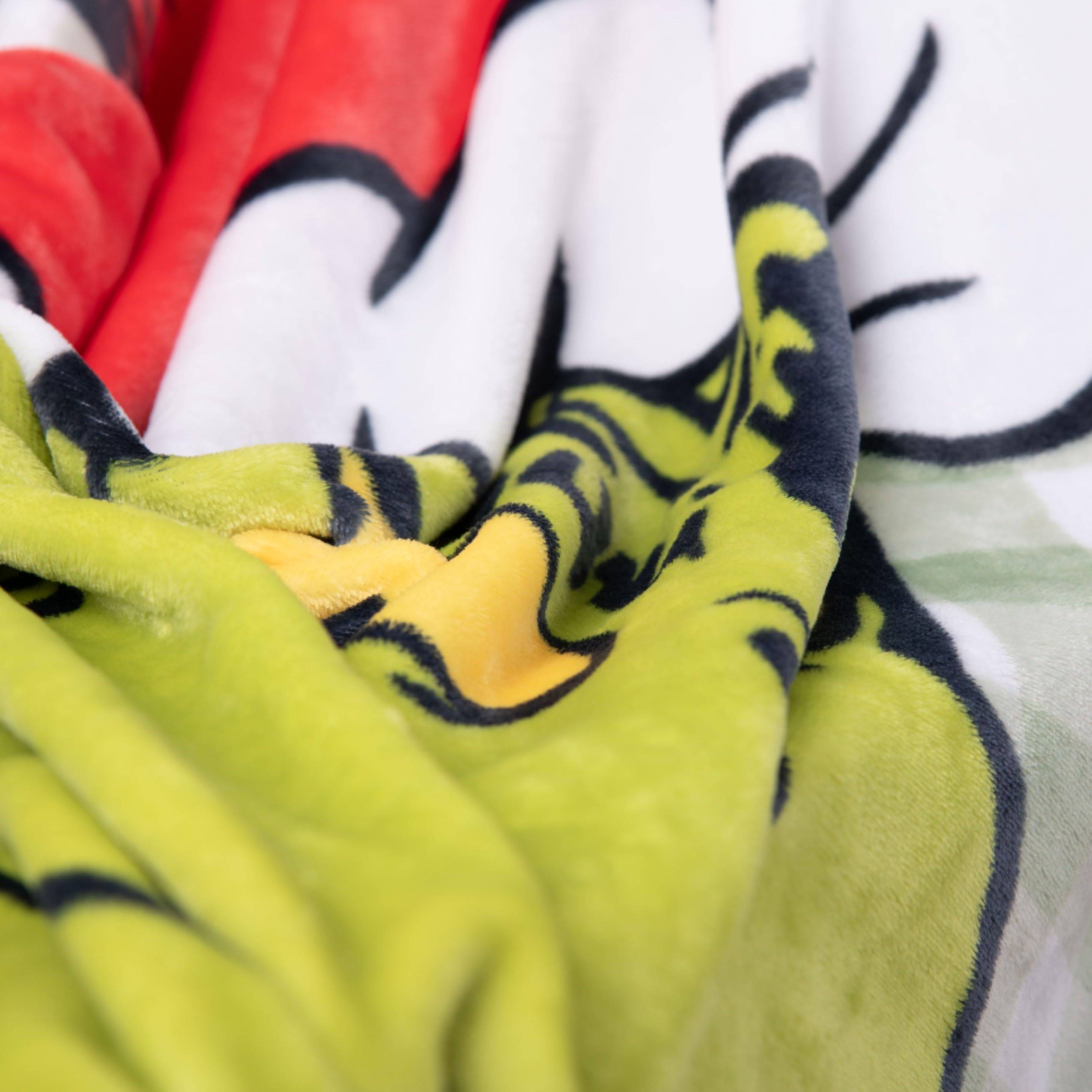 Herding Couverture Grinch Wellsoft, 150 x 200 cm, 100% Polyester, Multicolore