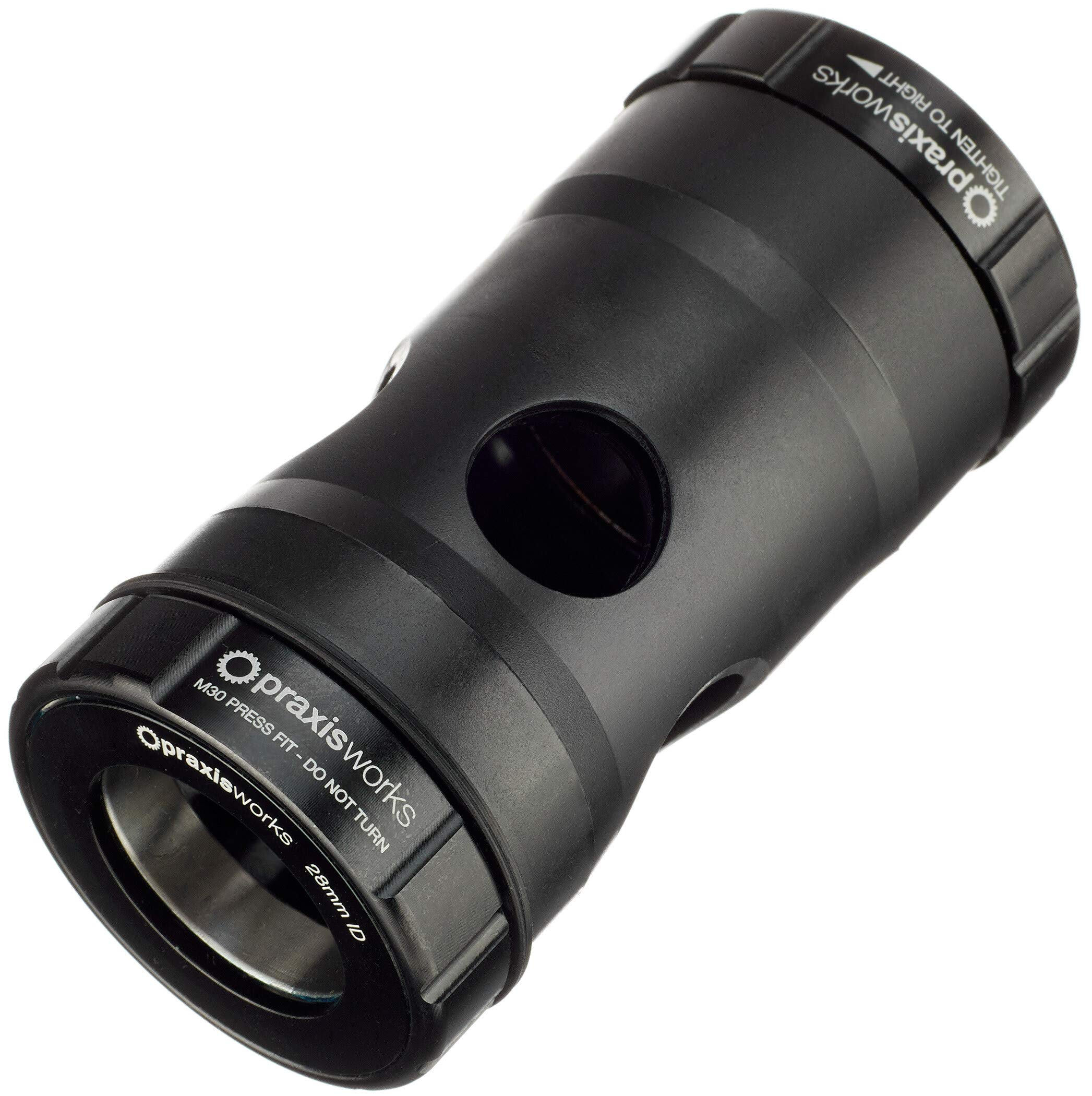 Amazon | Praxis ブラック PEDALIER M30 BB30/PF30 73mm MTB 73-4001R