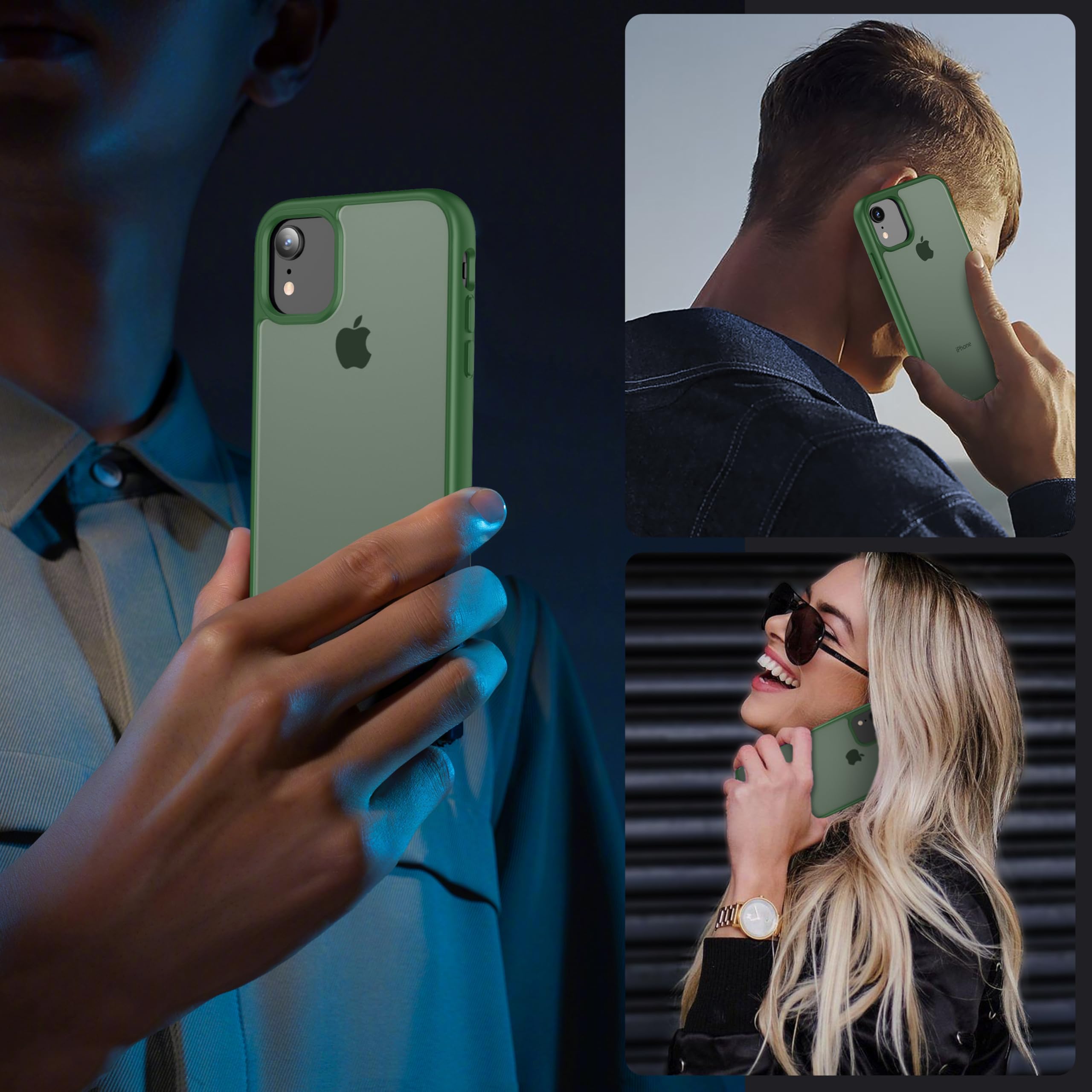 Custodia Opaca Per IPhone XS/X Con Vetro Temperato - Antiurto, Antimacchia | Design Elegante