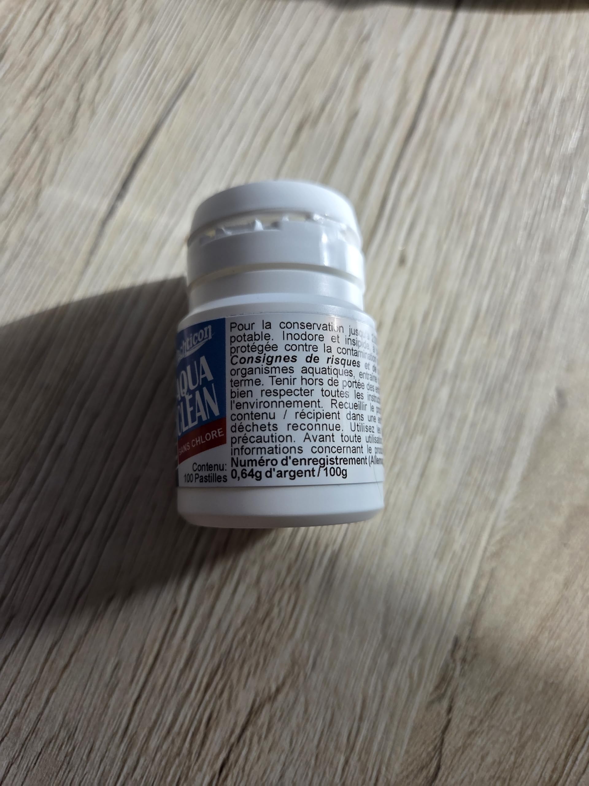 YACHTICON Aqua Clean AC 20 ohne Chlor 100 Tabletten für 2000 Liter