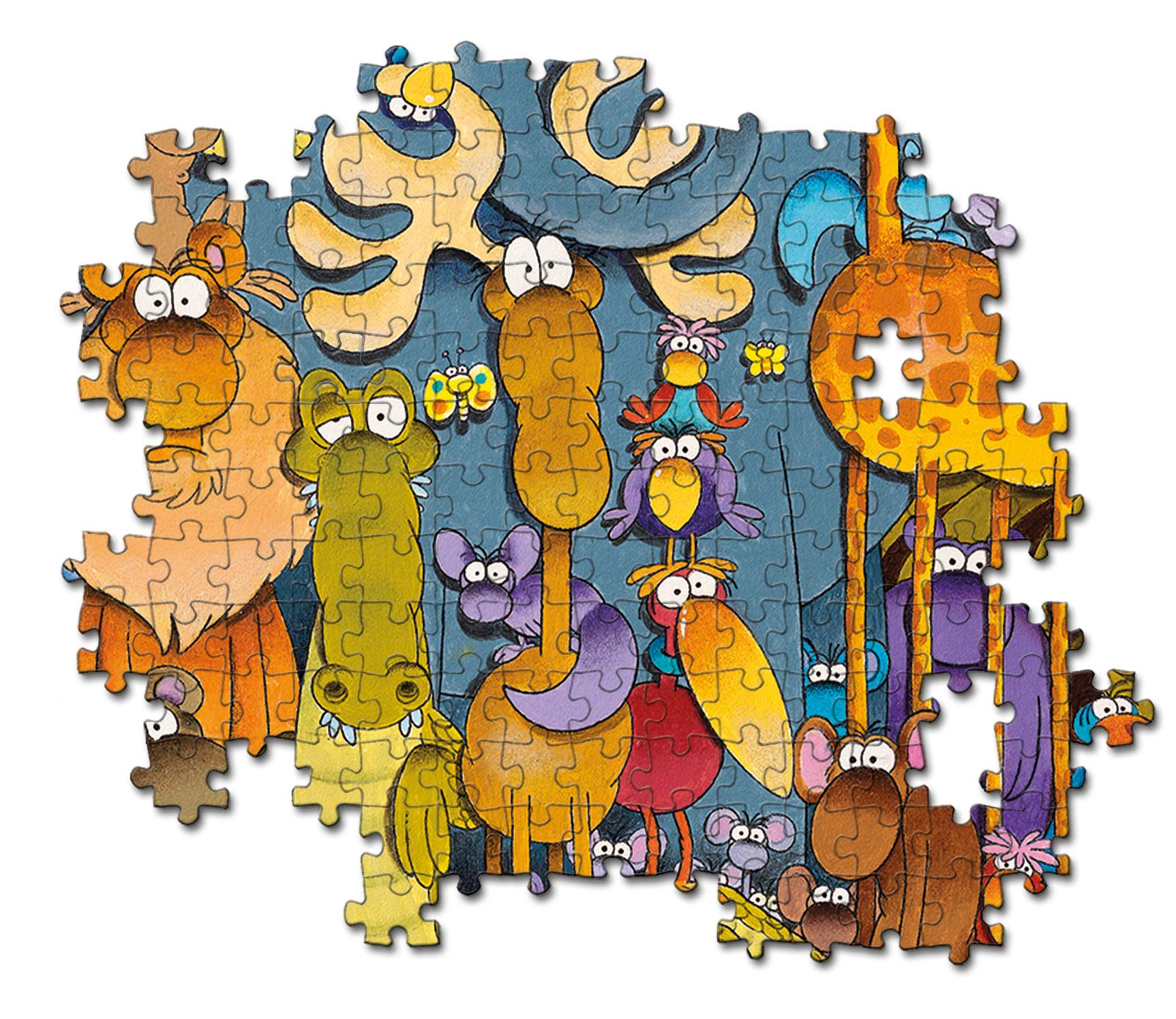 Clementoni Supercolor Puzzle 180 Pezzi – Peanuts, Cartone Animato, Made In Italy