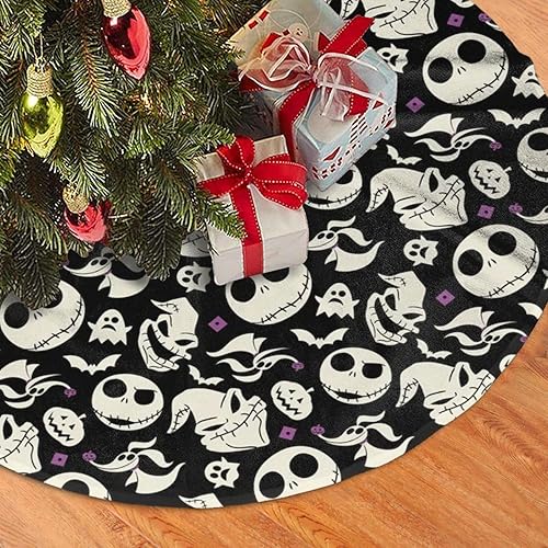 Miniatura 2 de Jack - Falda de árbol de Navidad de 30 pulgadas, adornos para árbol de Navidad para interiores y exteriores, decoración de árbol de Navidad para