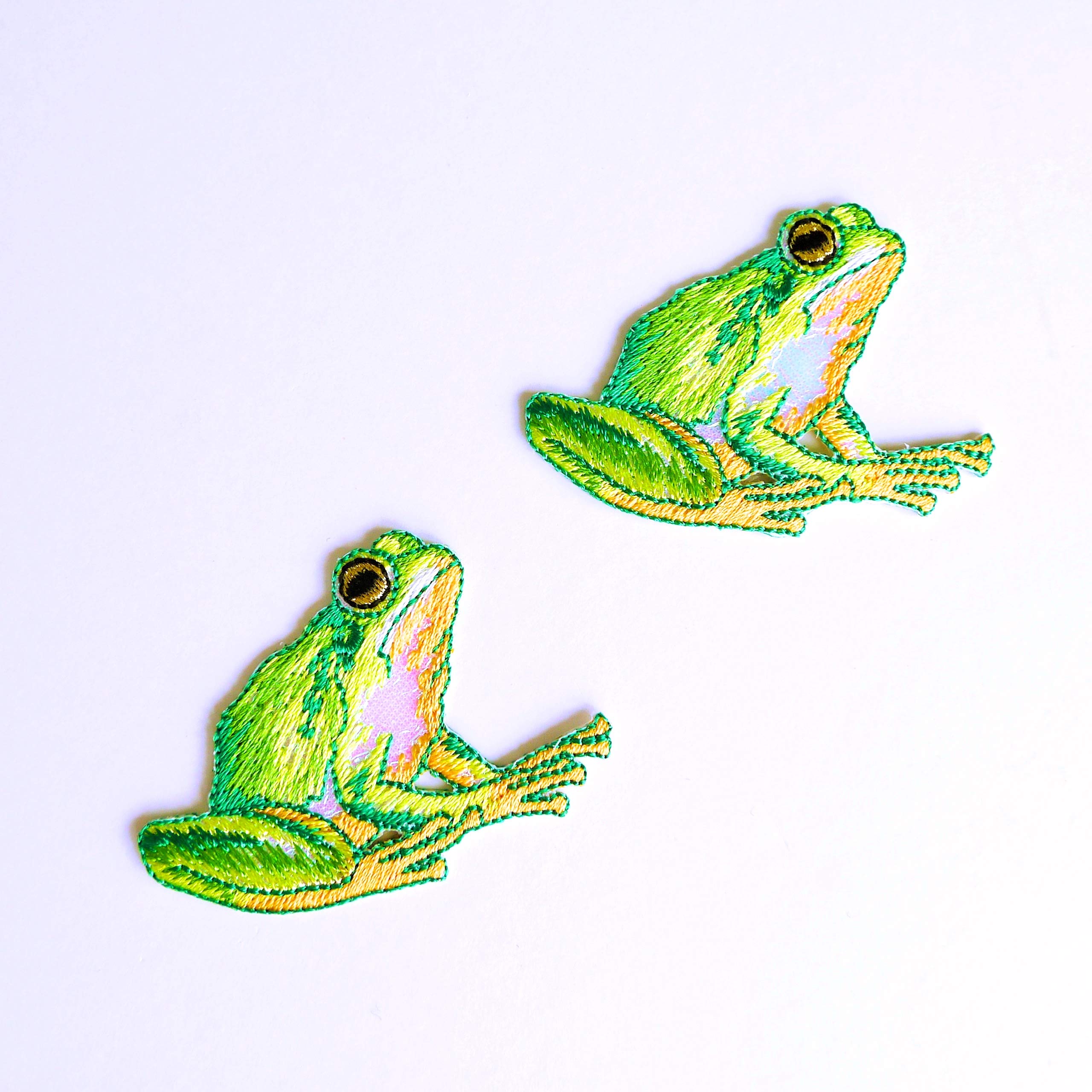 Amazon.co.jp: アイロンワッペン 【アマガエル 蛙 Frog かえる