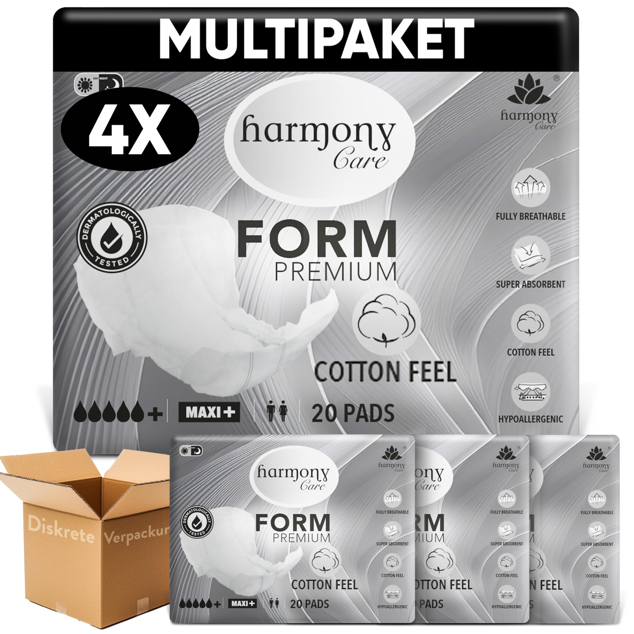 Harmony Care Form Maxi+ Inkontinenzvorlagen