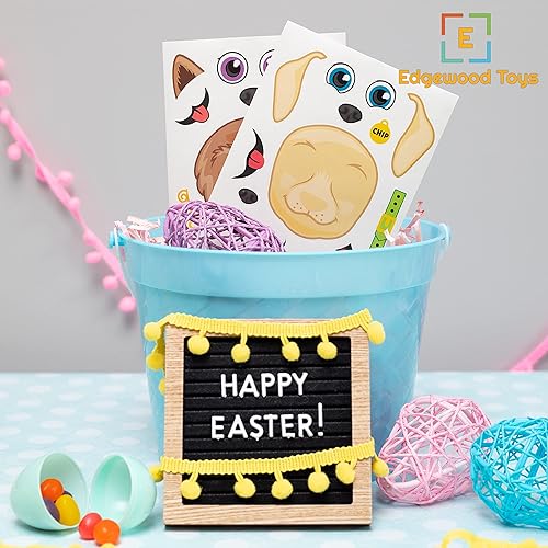 Miniatura 2 de 24 calcomanías de perro para niños, ideales para recuerdos de fiesta de cumpleaños, divertido proyecto de manualidades para niños de 3 años en