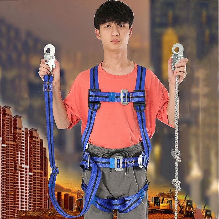 Buy Fall Arrest Equipment, Fall Protection Body Safety Harness