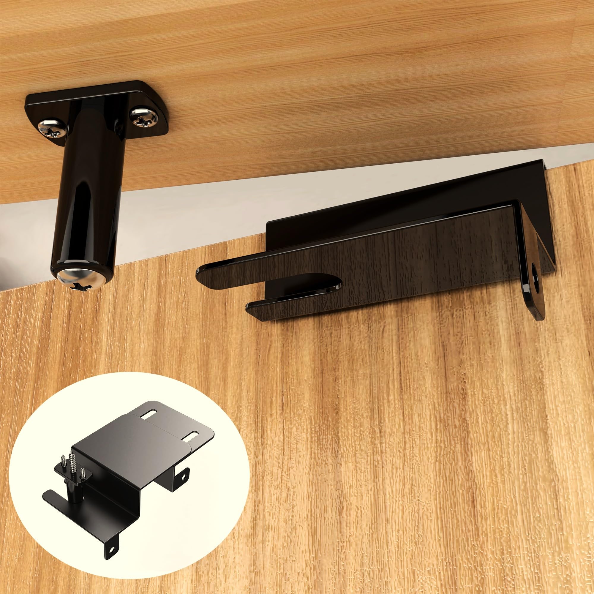 Cerradura superior de puerta de seguridad para niños, cerradura superior ajustable a prueba de niños basada en el grosor del marco de la puerta, cerradura de puerta superior diseñada para la