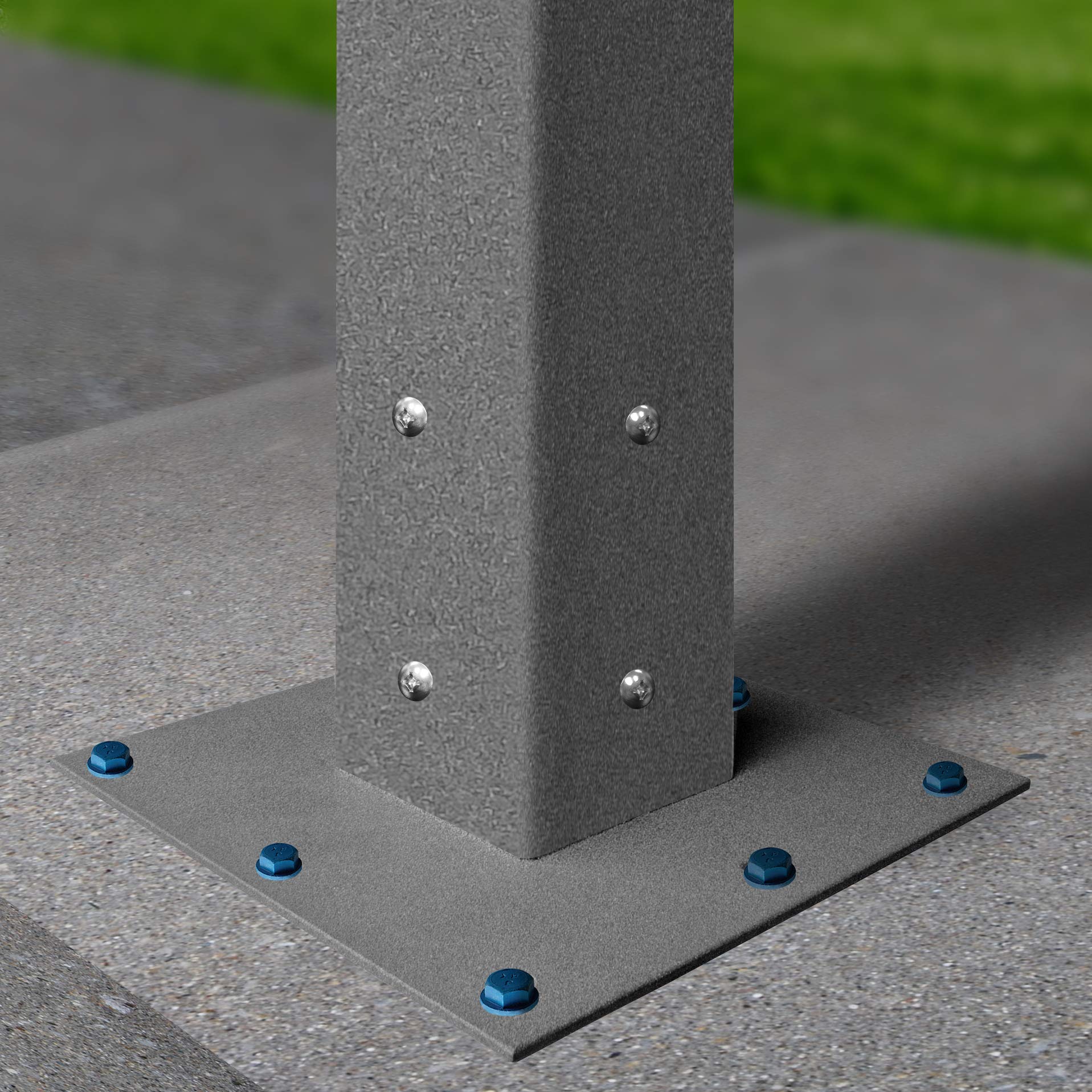 Mail Boss, Granite 7156 Surface Mount Base Plate - Image 2